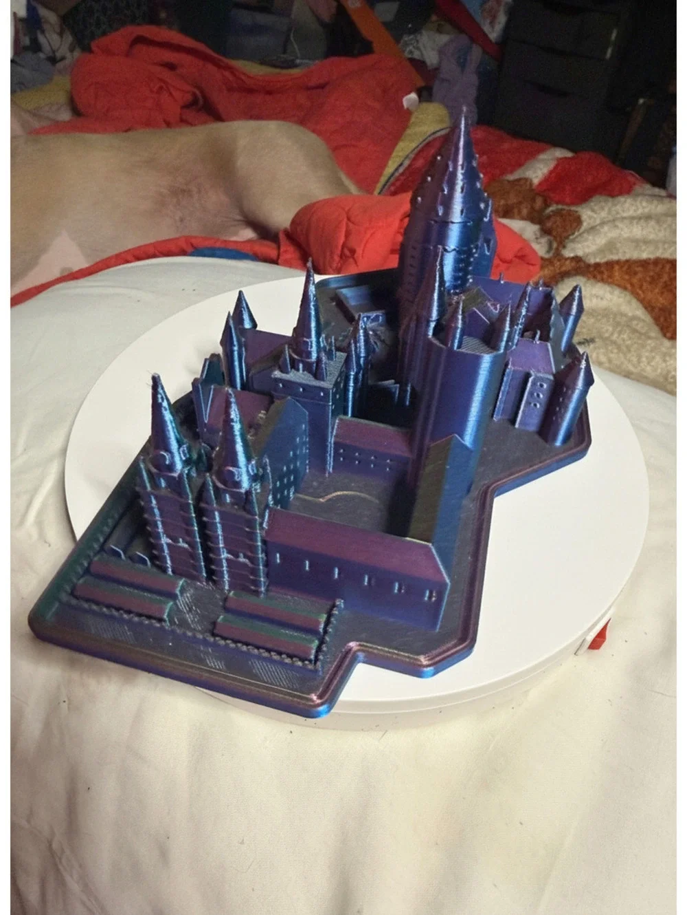 3D Printed Hogwarts Castle Model